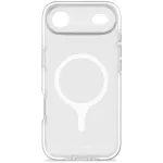 Decoded DropTec Transparent Back Cover, skirta iPhone 17 Air, baltas rėmelis