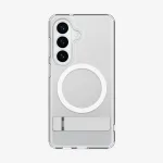 Spigen Ultra Hybrid S Mag MagSafe Dėklas Samsung Galaxy S26 - Skaidrus Baltas