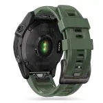 TECH-PROTECT ICONBAND Garmin Fenix 5 / 6 / 6 Pro / 7 Army Green Silicone Strap