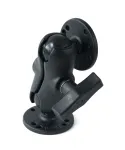 RAM MOUNTS C Size Short Double Socket Arm su 2x 2.5 colio apvaliais pagrindais