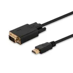 Savio CL-103 vaizdo kabelio adapteris 1,8 m HDMI A tipo (standartinis) VGA (D-Sub) juodas