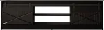 RTV GRANERO 200x56.7x35 juodas/juodas blizgus Spintelė