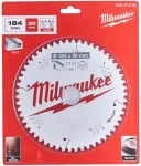 Milwaukee pjūklo diskas 184x30x2.4x54T Aluminium CSB P W