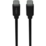 ANSMANN USB-C į USB-C duomenų ir įkrovimo laidas 2m juodos spalvos 60W PD