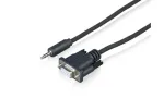 Sony CAB-RSJA1 RS-232C nuosekliojo valdymo laidas - DB9 moteri&scaron;ka į 3,5 mm mini-jack vyri&scaron;ką, 2,5 m, juodas