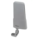 Vivanco VVANOUT42DBG lauko aktyvioji antena DAB/DAB+ ir DVB-T/DVB-T2, 42 dB stiprinimas, F jungtis, juoda/pilka