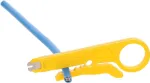 DSIT DC-PINCHER-CUT automatinis laidų nuėmiklis su įmontuotu kabelių pjaustytuvu, 0,2&ndash;6,0 mm&sup2; / 24&ndash;10 AWG, savaime prisitaikantis, juodas/raudonas