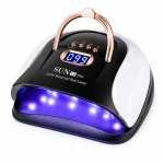 EXTRALINK Stay Beauty C4 UV LED nagų lempa 256 W hibridiniams geliams