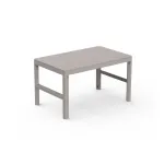 KETER sodo stalas Lyon Table Rezolith (2 konfigūracijos) smėlio spalvos