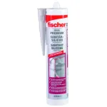 fischer Premium DSSA silikoninis hermetikas sanitarijai