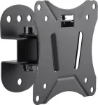 SpeaKa Professional SP-6012040 stalinis laikiklis 13-27 colių monitoriams, pilno judrumo, VESA 75/100, 8 kg, juodas