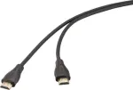 SpeaKa Professional HDMI laidas 3m &ndash; auksuoti HDMI-A male į HDMI-A male, High Speed, 4K@60Hz, ARC, CEC, 3D, juodas SP-13660976