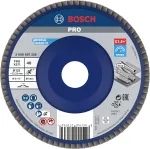 Bosch X571 Best for Metal lapų diskas 125 mm P80 cirkonio aliuminio oksidas 2608607338