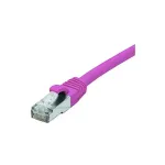 EXERTIS CONNECT Cat. 6 F/UTP PoE halogenų neturintis rožinis komutacinis kabelis, 25,0 m 854440