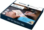 Schneider DIY dovanų mai&scaron;elių rinkinys, natūralaus kraft popieriaus, 10 mai&scaron;elių su etiketėmis, lipdukais ir kaspinais, 80 x 180 x 220 mm ML85060903