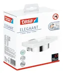 tesa ELEGAANT 40628-00000-00 muilo indas chromas (blizgus), baltas (satininis)