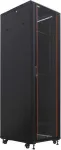 IT-BUDGET 19 inch Tinklo spintelė SRK - 38U - 600x600 mm - Stiklo/Plieno durelės - Surinkta - Juoda (99ITB19SRK3866GSNM)