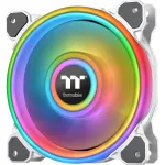 Radiatoriaus ventiliatorius Thermaltake Riing Quad 12 RGB Radiator Fan TT Premium Edition CL-F100-PL12SW-C, 120 mm, 500-1500 aps./min., baltos spalvos, 1 vnt.