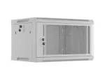 Lanberg sieninis 19 inch 6U 600x450 mm serverio spintos korpusas