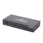 Gembird DSP-4PH4-02 HDMI skirstytuvas, 1x HDMI į 4x HDMI, HDMI 1.4, 225 MHz, 3D, plieninis, juodas