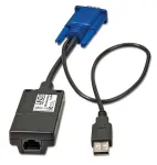 Lindy CAT-32 IP kompiuterio prieigos modulis, USB ir VGA