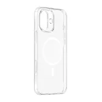 Dėklas Baseus iP16 TouchButton Magnetic permatomas &ndash; permatomas apsauginis dėklas su lietimo mygtuku ir magnetiniu tvirtinimu