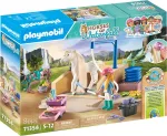 Playmobil Horses of Waterfall &ndash; Plovimo stotelė su Isabella ir liūte