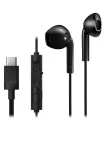 JVC HA-FR17UC ki&scaron;tukinės laidinės ausinės, USB-C, mikrofonas, 10,7 mm membrana, 1,2 m, IPX2, juodos