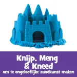 Kinetic Sand 2 svarų mėlynas žaidimų smėlis, formuojamas sensorinis žaislas vaikams, daugkartinio uždarymo mai&scaron;elis