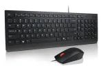 Lenovo 4X31R64414 belaidė klaviatūra su pele USB universalus voki&scaron;kas juodas