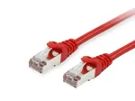Tinklo kabelis Equip Cat.6 S/FTP Patch Cord RJ-45 50m raudonas