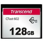 TRANSCEND CFast 2.0 CFX602 128GB SATA III MLC NAND Flash atminties kortelė