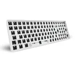 &bdquo;Sharkoon SKILLER SGK50 S2 White&ldquo; &ndash; mechaninės klaviatūros pagrindas (be jungiklių ir dangtelių)