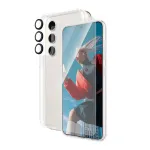 PanzerGlass &reg; 3-in-1 rinkinys Samsung Galaxy S24 | Ultra-Wide Fit su EasyAligner