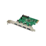 MicroConnect MC-USB3.0-T4B 4 lizdų USB 3.0 PCIe kortelė