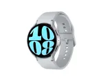 Samsung Galaxy Watch6 SM-R940NZSADBT i&scaron;manusis laikrodis, 44 mm, ekranas 3,73 cm (1,5 colio), dirželis Sport Band M/L, sidabro spalvos