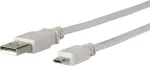 Microconnect USBABMICRO3G USB 2.0 laidas 3 m USB A &ndash; Micro-USB B pilka