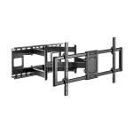 Sbox PLB-7486 sukamas ir lenkiamas televizoriaus laikiklis sienai, 43&ndash;100 colių, iki 120 kg, VESA 800x400