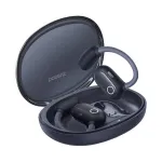 Baseus Eli Sport 1 atviro tipo belaidės ausinės Cosmic Black su USB laidu