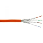 InLine montažinis kabelis Cat.7a PiMF 4x2x0,58 AWG23, 1200MHz, LSZH, 100m