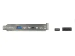 DeLOCK 89934 lizdo juostelė su 1 x USB Type-C ir 1 x USB Type-A prievadu