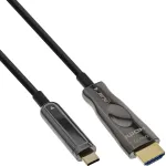 InLine USB Display AOC laidas, USB-C (vyri&scaron;kas) į HDMI (vyri&scaron;kas) (DP Alt režimas), 50 m