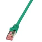 Tinklo kabelis LogiLink 5m Cat.6 RJ-45 S/FTP Žalias