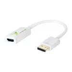 Techly IADAP-DP-HDMIFP DisplayPort 1.2&ndash;HDMI keitiklis, DisplayPort ki&scaron;tukas ir HDMI lizdas, pasyvus