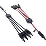 InLine 95040 saulės kabelio Y-skirstytuvas, 4 mm&sup2;, 1500 V, 30 A, 0,42 m