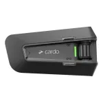 Cardo Packtalk Neo Duo motociklininkų tarpinė sistema 2 kanalai 1600 m juoda