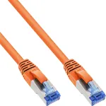 InLine Patch laidas S/FTP PiMF Cat.6A halogen-free 500MHz oranžinis 15m