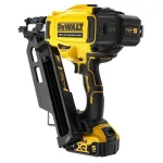 DeWalt DCN930P2 18V XR akumuliatorinis vinikalas, 33&deg;, 64&ndash;90 mm, 2x 5.0 Ah