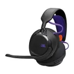 Ausinės JBL Quantum 650 &ndash; belaidės žaidimų ausinės, Bluetooth, USB-C, uždengiančios ausis, juodos, 20&ndash;20 000 Hz, 331,5 g