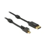 DisplayPort kabelis DeLOCK 83722 Mini DisplayPort 2m Juodas